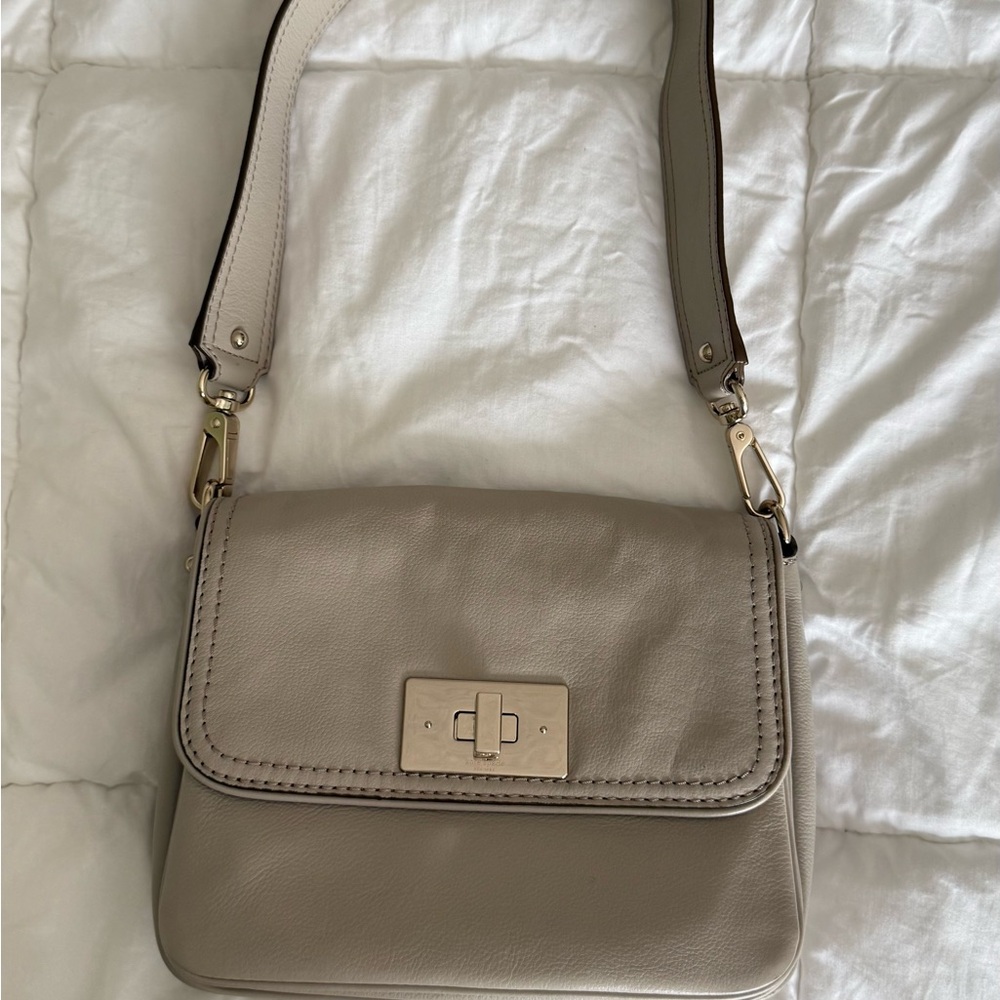 Kate Space Cream Shoulder Bag